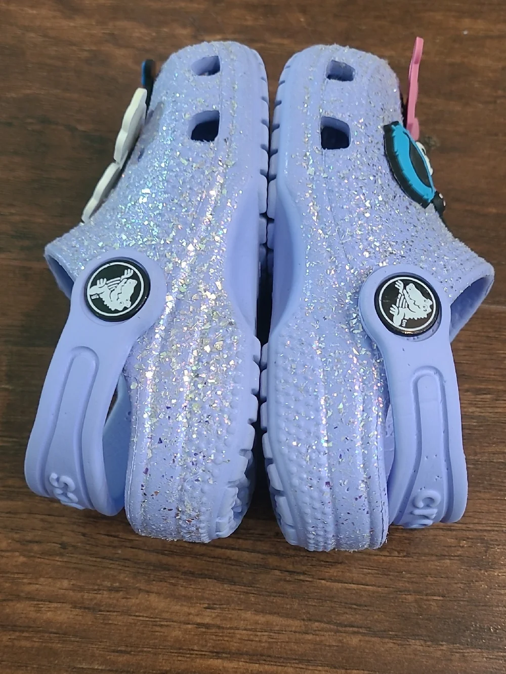 CROCS sparkling light